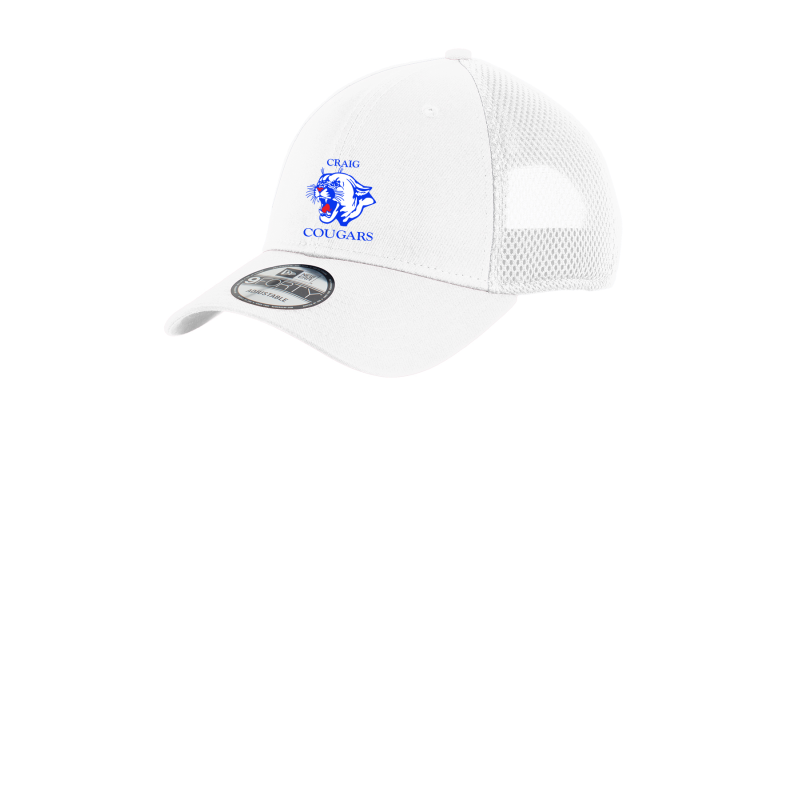   NE204 New Era® - Snapback Contrast Front Mesh Cap,EMBROIDER COUGAR HEAD LOGO