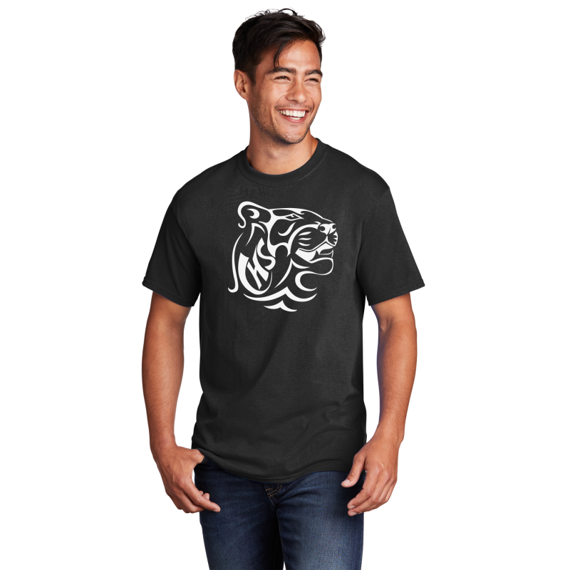         PC54 Port & Company® Core Blend Tee; FULL FRONT CHS