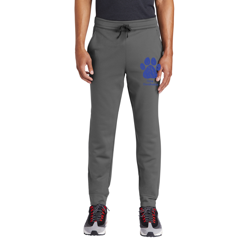 Adult Unisex Sport-Tek ® Sport-Wick ® Fleece Jogger, ST233; CRAIG HEAD PRINT LT LEG